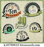 vendimia, 10, aniversario, colección