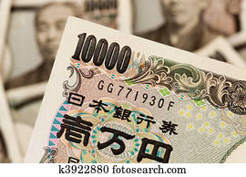 Yen notes from Japan Yen notes from Japan