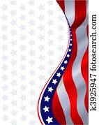 דגל אמריקאי, רקע