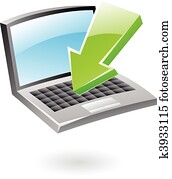 3d download icon 3d download icon
