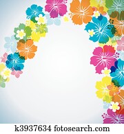 Abstract tropical background Abstract tropical background