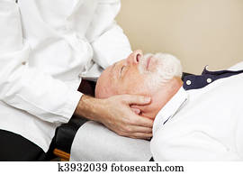 chiropractic, closeup