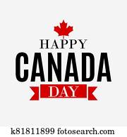 Happy Canada Day Background greeting card. Illustration Happy Canada Day Background greeting card. Illustration