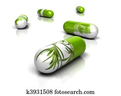 Herbal concept - herbal medicine Herbal concept - herbal medicine