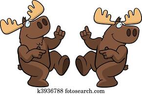 Moose Dancing Moose Dancing