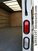 Moving Truck Rear Moving Truck Rear