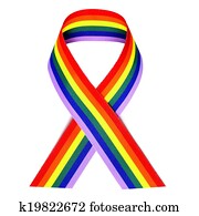 rainbow ribbon