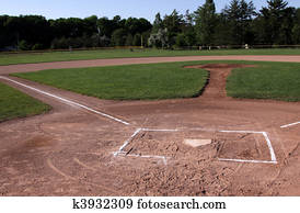 Unoccupied Baseball Field Unoccupied Baseball Field