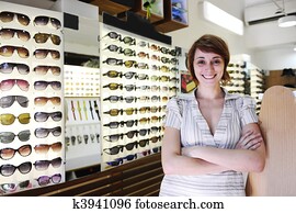 small business: proud owner of a sunglasses store small business: proud owner of a sunglasses store