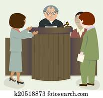 Judge Lawyers Courtroom Judge Lawyers Courtroom