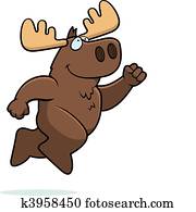 Moose Jumping Moose Jumping