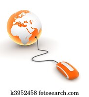 surfar, mundo, -, laranja, translúcido