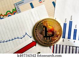 bitcoin, crypto, währung, diagramm