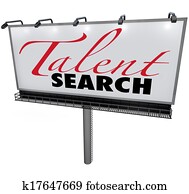 talento, busca, billboard, ajuda quis, achar, experimentado, trabalhadores