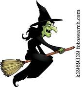Witch Broomstick Witch Broomstick