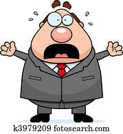 assustado, saliência