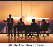 Business meeting Business meeting