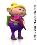 first day of school - girl