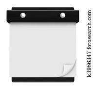 Blank Page - Hanging Wall Calendar Blank Page - Hanging Wall Calendar