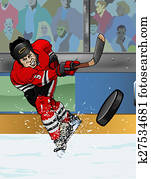 Chicago ice hockey player Chicago ice hockey player