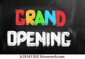 Grand Opening Concept Grand Opening Concept