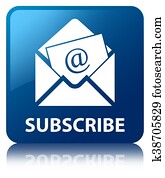 Subscribe (newsletter email icon) blue square button Subscribe (newsletter email icon) blue square button