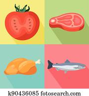 בשר, ו, עגבניה