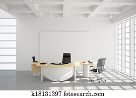 Modern office loft style