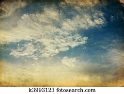 vindima, tranqüilo, céu ocaso, retro, experiência.