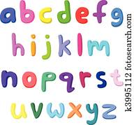 צבעוני, קטן, מכתבים