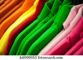 Colorful T-shirts
