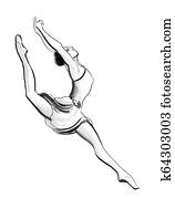 Dancing ballerina Dancing ballerina