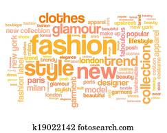 Fashion tag cloud Fashion tag cloud