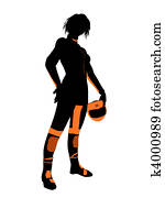 Female Motorcycle Rider Art Illustration Silhouette Female Motorcycle Rider Art Illustration Silhouette