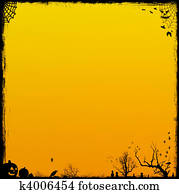 Orange Halloween Background Orange Halloween Background
