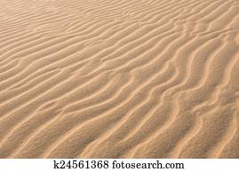  Waves on sand dunes  in Chaves beach Praia de Chaves in Boavist
