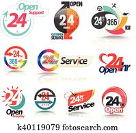 24 hours open customer service 24 hours open customer service