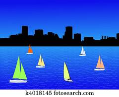 Baltimore and yachts
