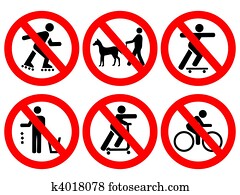 Park rules signs Park rules signs