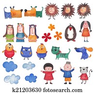Set characters Set characters