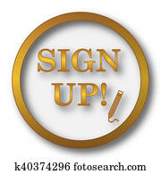 Sign up icon Sign up icon