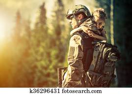 Soldier Returning Home Soldier Returning Home