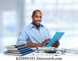 afrikanischer amerikaner, businessman.