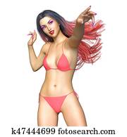 Bikini woman Bikini woman