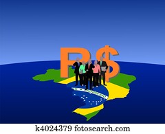 Brazilian business team