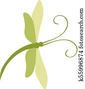 Dragonfly vector illustration Dragonfly vector illustration