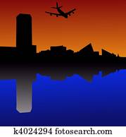 eben, rüber fliegen, baltimore