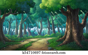 Picture painted in deep forest green Picture painted in deep forest green