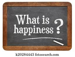que, é, felicidade, pergunta