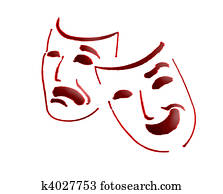 theatre masks theatre masks